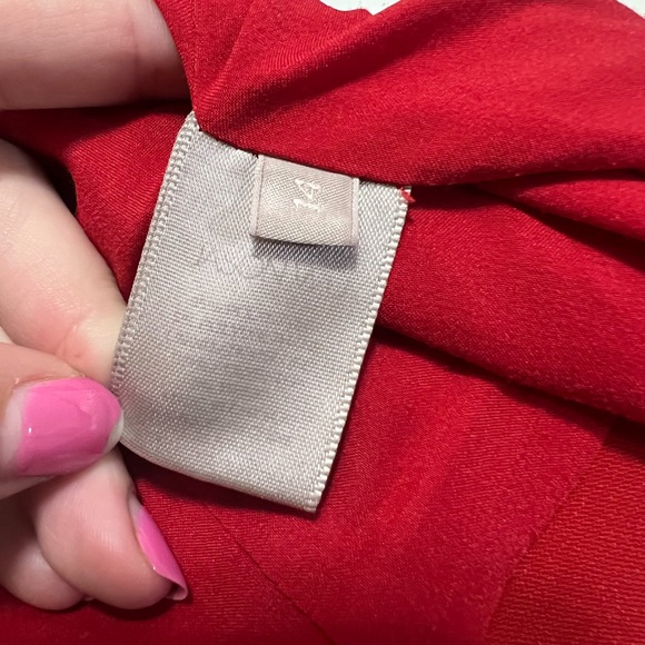 Jason Wu Red Popover Sheath Short Sleeve Dress Size 14 US $1,650 - Picture 8 of 8